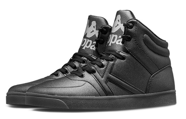 (W) Kappa High-Top Sneaker 'Black Casual Fashion' 圖 2