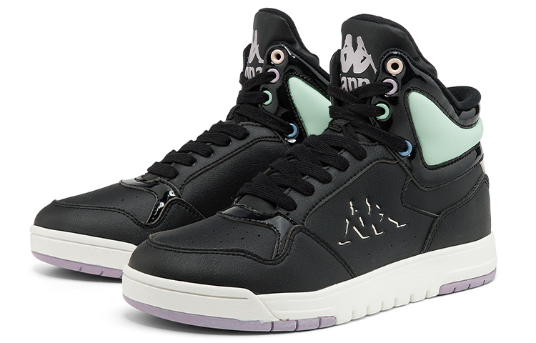 Lookbook (Women) Kappa High-Top Sneaker 'Black Comfort' K0B85CC12-990