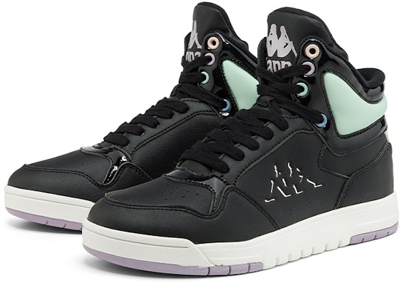 (Women) Kappa High-Top Sneaker 'Black Comfort' K0B85CC12-990 Lookbook (Women) Kappa High-Top Sneaker 'Black Comfort' K0B85CC12-990