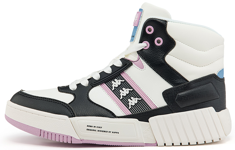 (W) Kappa High-Top Sneaker 'Black Purple'