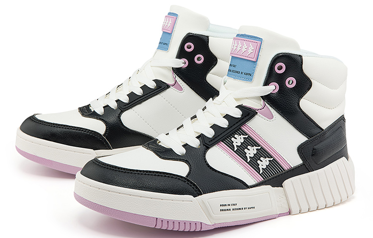 (W) Kappa High-Top Sneaker 'Black Purple' 圖 3