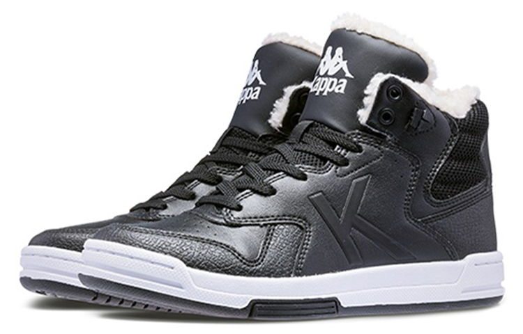 (W) Kappa High-Top Sneaker 'Black Velour' 圖 2
