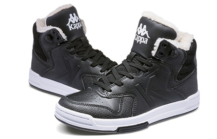 (W) Kappa High-Top Sneaker 'Black Velour' 圖 3