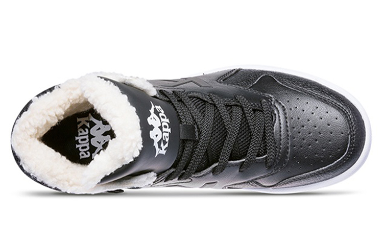 (W) Kappa High-Top Sneaker 'Black Velour' 圖 4