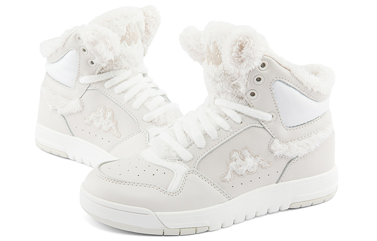(W) Kappa High-Top Sneaker 'Moon Grey' 圖 4