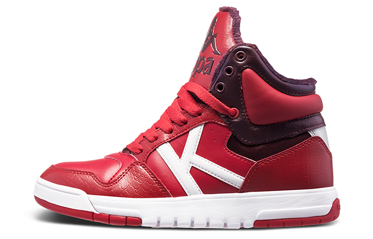 (W) Kappa High-Top Sneaker 'Red'