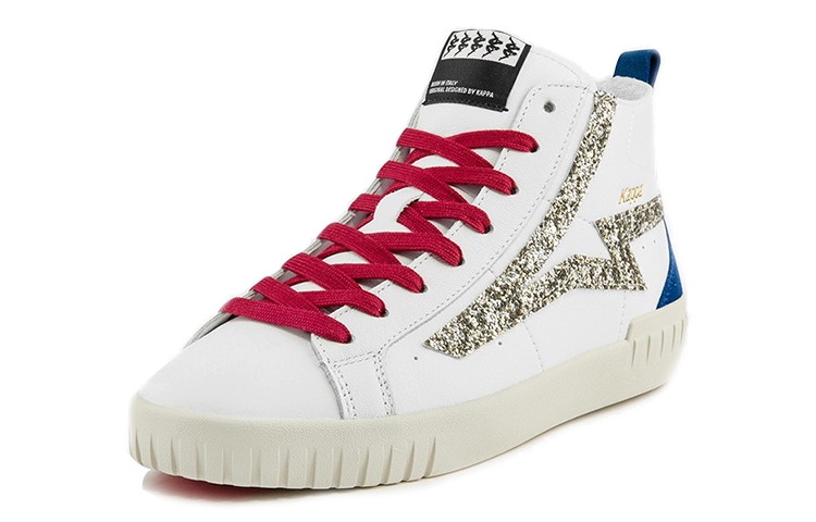 (W) Kappa High-Top Sneaker 'White Gold' 圖 2