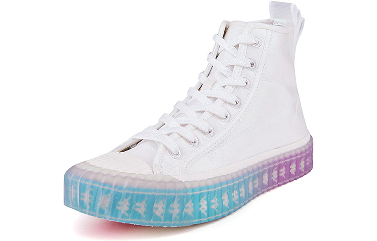 (W) Kappa High-Top Canvas 'White Purple' 圖 2