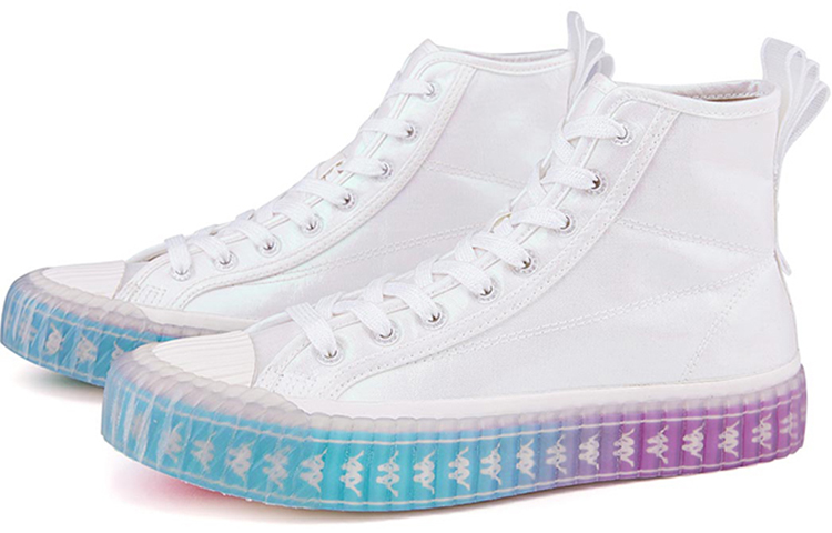 (W) Kappa High-Top Canvas 'White Purple' 圖 3