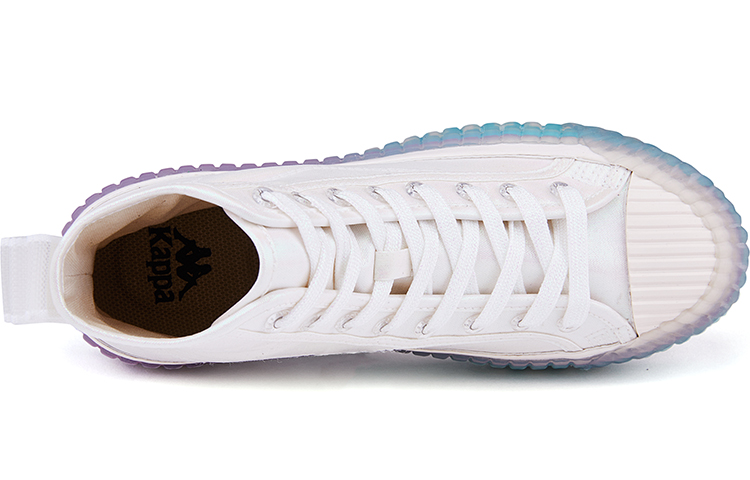 (W) Kappa High-Top Canvas 'White Purple' 圖 5