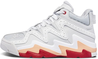 (Women) Kappa High-Top Retro Basketball 'Grey White' K0965CC72D-084 (Women) Kappa High-Top Retro Basketball 'Grey White' K0965CC72D-084