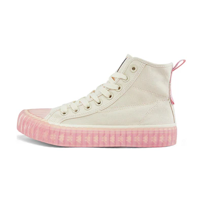 (W) Kappa High-Top Sneaker 'White Pink'