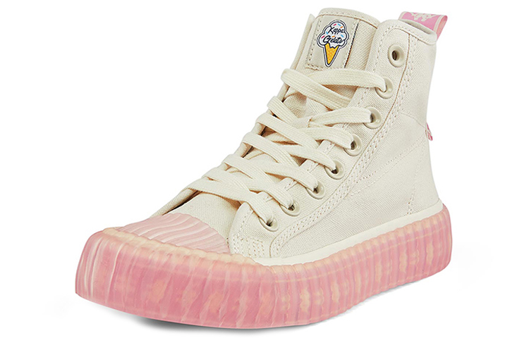 (W) Kappa High-Top Sneaker 'White Pink' 圖 2