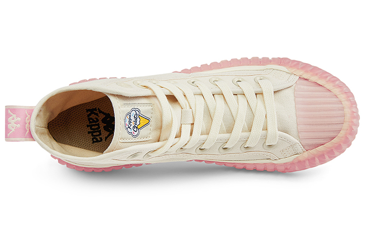 (W) Kappa High-Top Sneaker 'White Pink' 圖 5