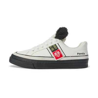 (W) Kappa Jujutsu Kaisen Low Top 'Black White'