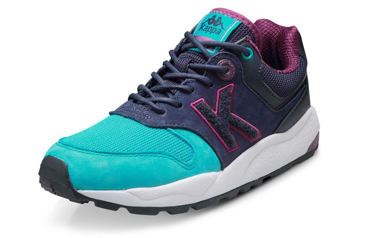 (W) Kappa Large K Sneakers 'Blue Color-Block' 圖 2