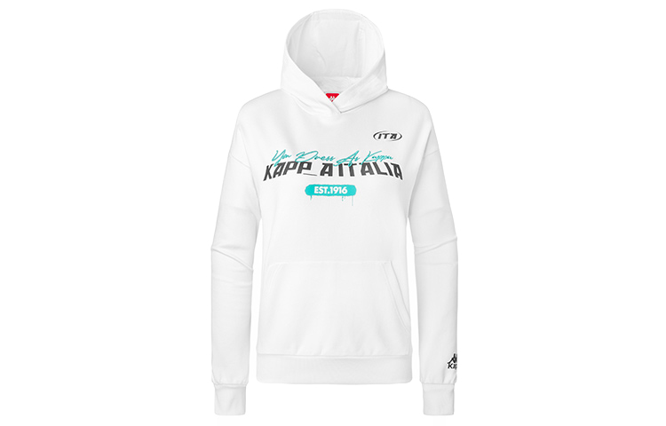 (Women) Kappa Logo Printed Casual Sports Hoodie for Women K0B22MT29D