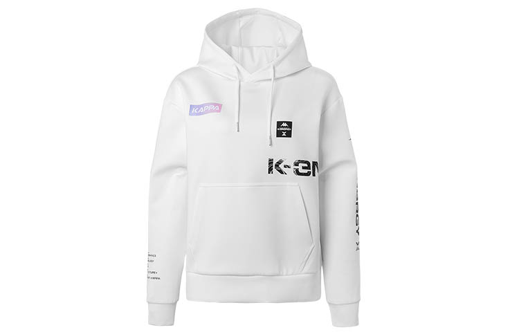 (Women) Kappa Logo Printed Knit Pullover Hoodie Casual Wear K0A62MT02F