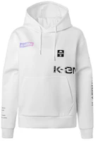 (Women) Kappa Logo Printed Knit Pullover Hoodie Casual Wear K0A62MT02F (Women) Kappa Logo Printed Knit Pullover Hoodie Casual Wear K0A62MT02F