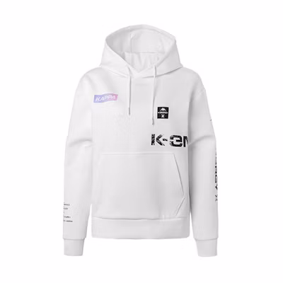 (Women) Kappa Logo Printed Knit Pullover Hoodie Casual Wear K0A62MT02F