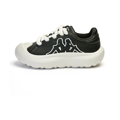 (W) Kappa Low-Top 'Black White CMFT'