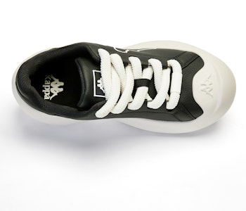 (W) Kappa 低帮“黑白舒适”鞋 K0E45CC00F-990 Lookbook (W) Kappa 低帮“黑白舒适”鞋 K0E45CC00F-990