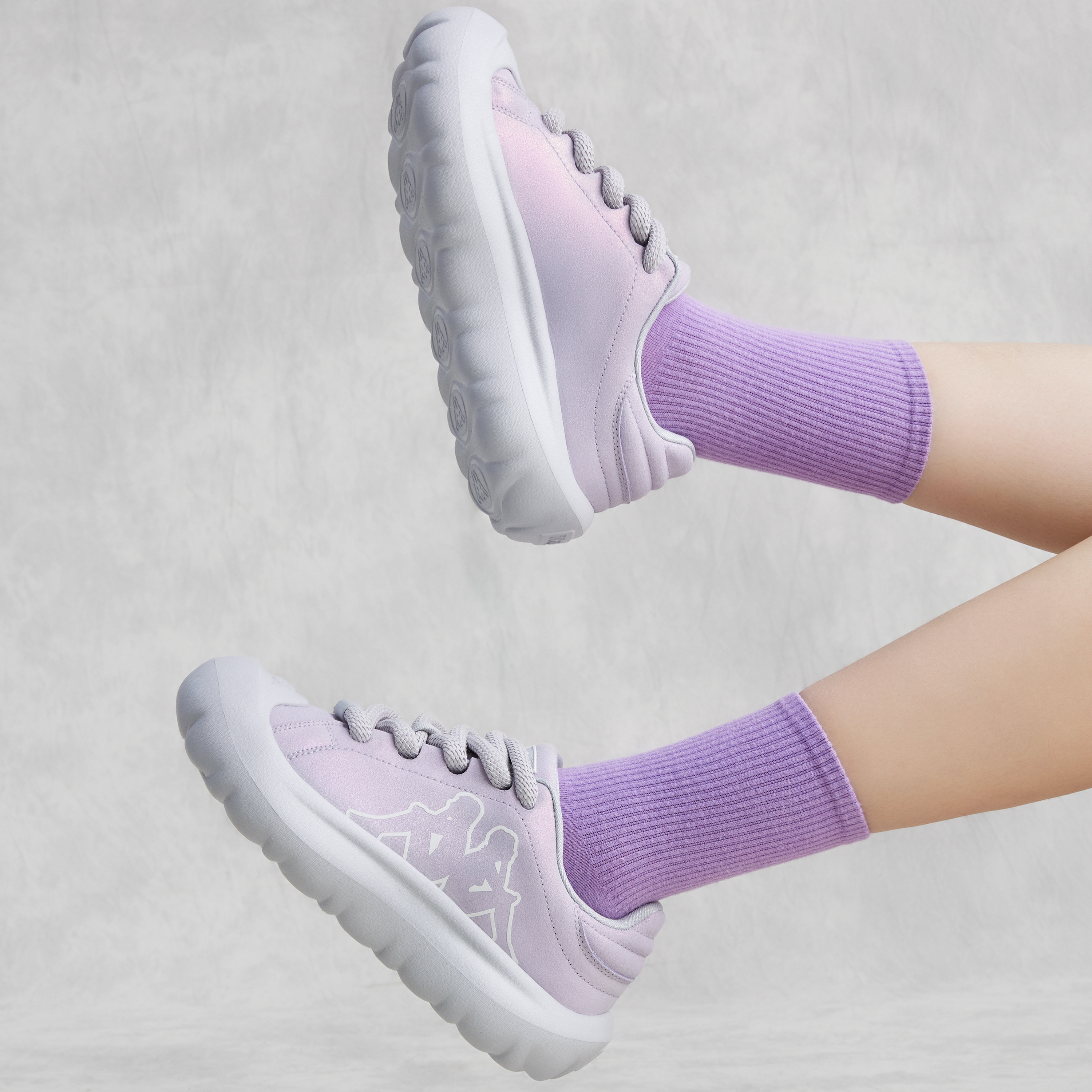(W) Kappa Low-Top 'White Purple' 圖 11