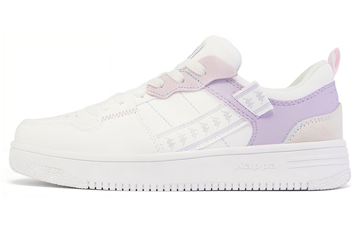 (W) Kappa Low-Top 'White Purple Fashion'