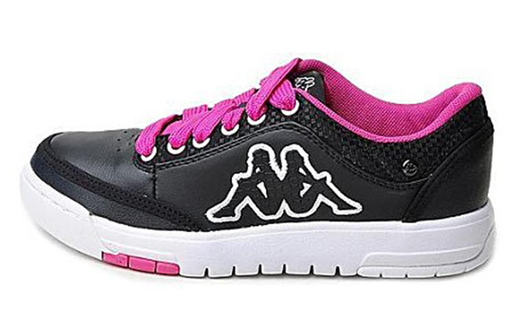 (W) Kappa Low-Top Casual 'Black'