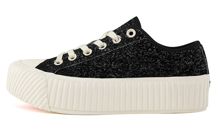 (W) Kappa Low-Top Casual 'Black'