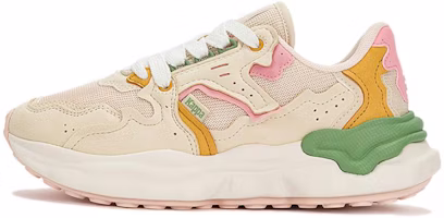 (Women) Kappa Low-Top Dad Shoes 'White Pink Yellow' K0D85MM11-027 (Women) Kappa Low-Top Dad Shoes 'White Pink Yellow' K0D85MM11-027