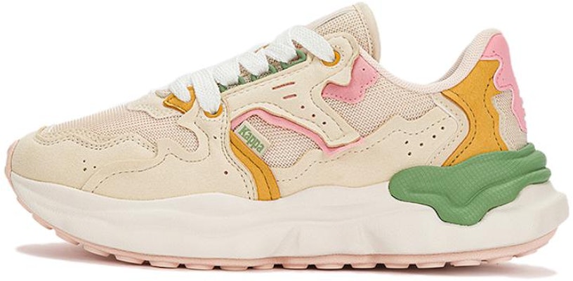(Women) Kappa Low-Top Dad Shoes 'White Pink Yellow' K0D85MM11-027 Buy (Women) Kappa Low-Top Dad Shoes 'White Pink Yellow' K0D85MM11-027