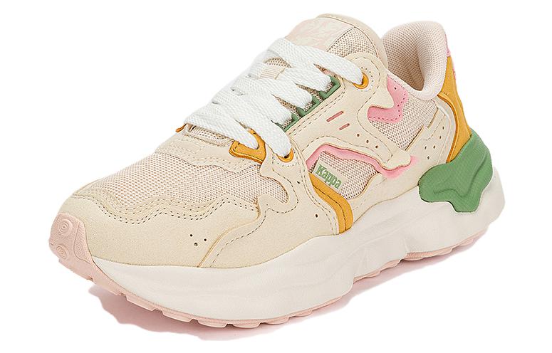 Order (Women) Kappa Low-Top Dad Shoes 'White Pink Yellow' K0D85MM11-027