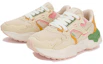 Lookbook (Women) Kappa Low-Top Dad Shoes 'White Pink Yellow' K0D85MM11-027