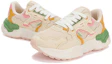 Shop (Women) Kappa Low-Top Dad Shoes 'White Pink Yellow' K0D85MM11-027