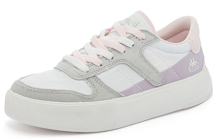 (W) Kappa Low-Top Skateboard Sneakers 'White Grey Pink' 圖 2