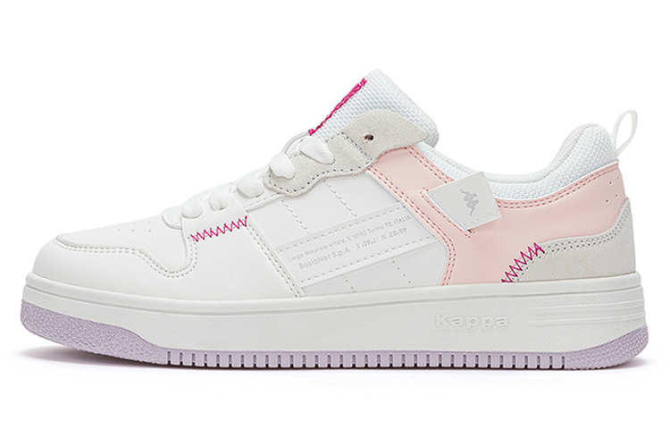 (W) Kappa Low-Top Sneaker 'Pink-White'