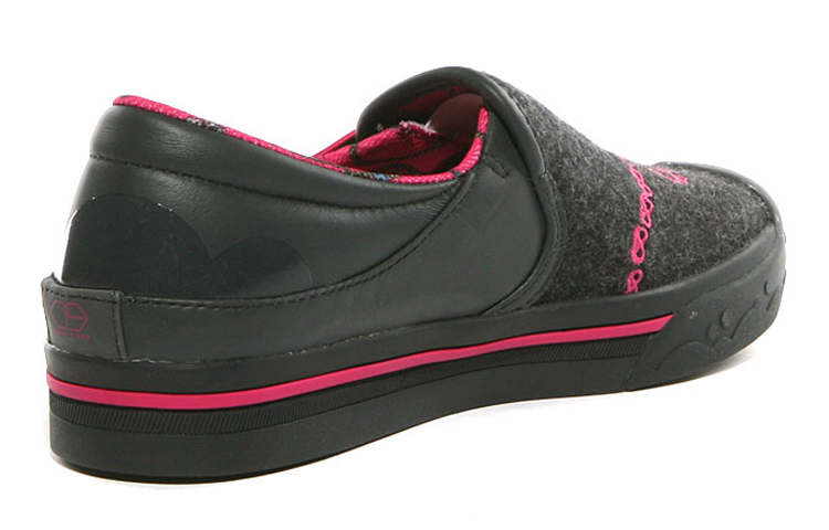 (W) Kappa Low-Top Suede Panel Sneaker 'Black Pink' 圖 3