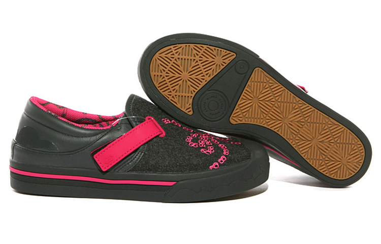 (W) Kappa Low-Top Suede Panel Sneaker 'Black Pink' 圖 4