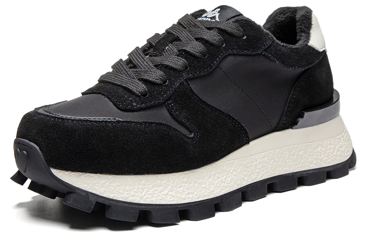 (W) Kappa Low 'Black Fleece-Lined Dad Shoe' 圖 3