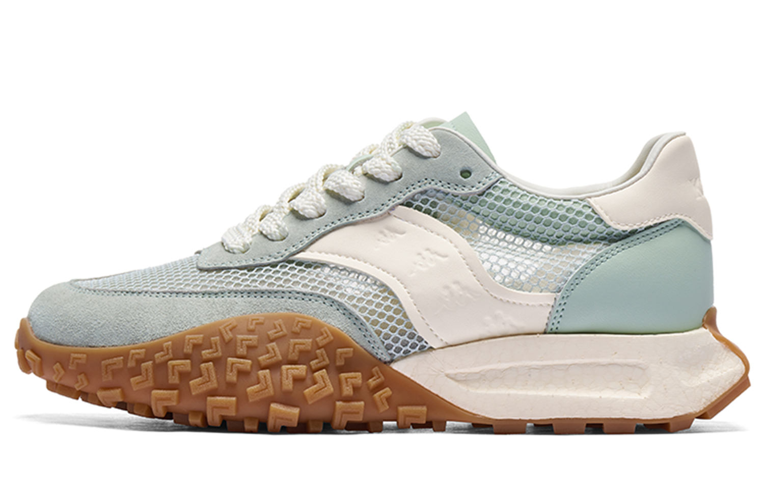 (W) Kappa Low 'Green White'