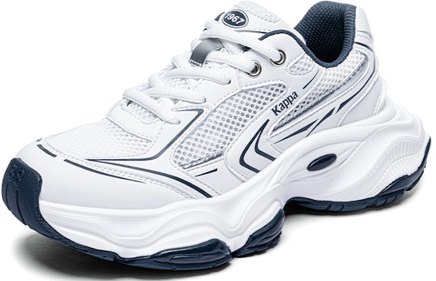 (Women) Kappa Low 'White Blue' K0E45MC35CJ-012A Lookbook (Women) Kappa Low 'White Blue' K0E45MC35CJ-012A