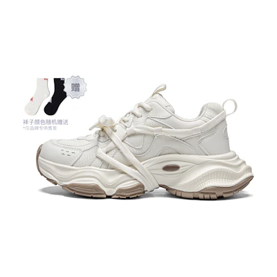 (W) Kappa Low 'White Dad Shoe'