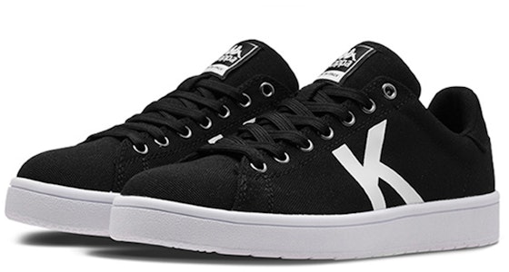 Kappa 黑色 學院風低筒板鞋 女款 Order Kappa 黑色 學院風低筒板鞋 女款