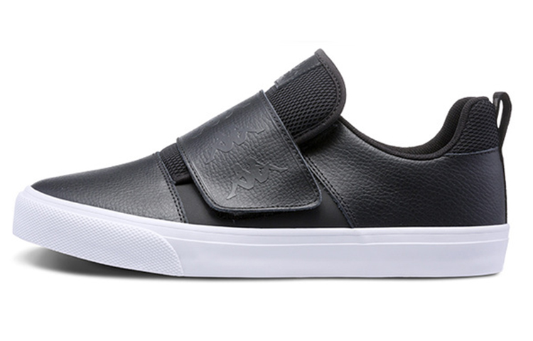 (W) Kappa Low Top 'Black Logo'
