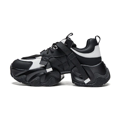 (W) Kappa Low-Top 'Black White'