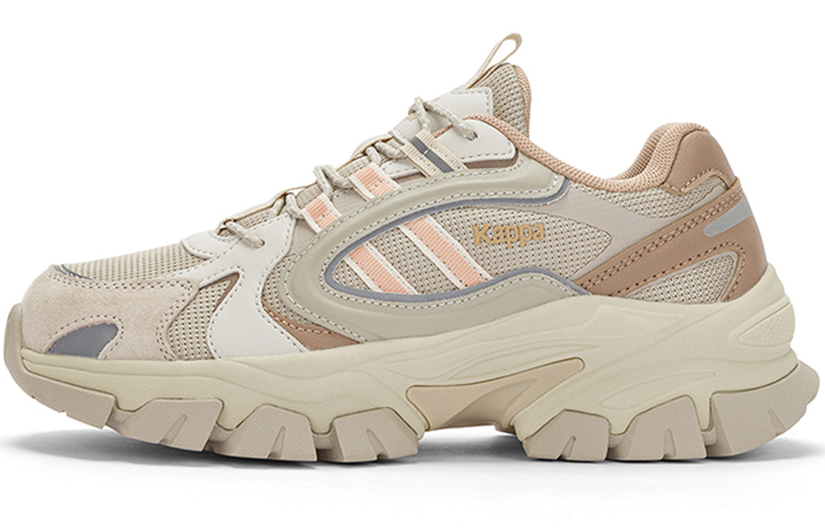 (W) Kappa Low Top 'Grey Brown'