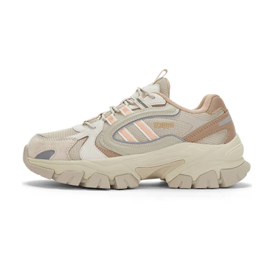 (W) Kappa Low Top 'Grey Brown'