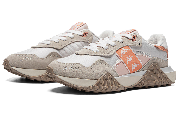 Lookbook (W) Kappa Low-Top 'Gris Marrón Rosa' K0D85MM07-133