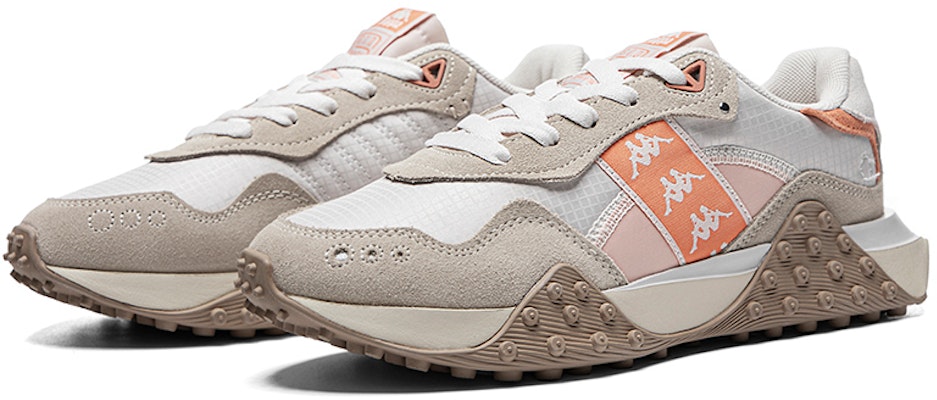(W) Kappa Low-Top 'Gris Marrón Rosa' K0D85MM07-133 Sizing (W) Kappa Low-Top 'Gris Marrón Rosa' K0D85MM07-133